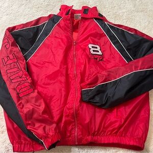 Dale Earnhardt Jr. #8 Racing Windbreaker Jacket - Vintage 2000s - Size Medium